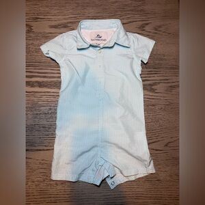 Light Blue Baby Romper